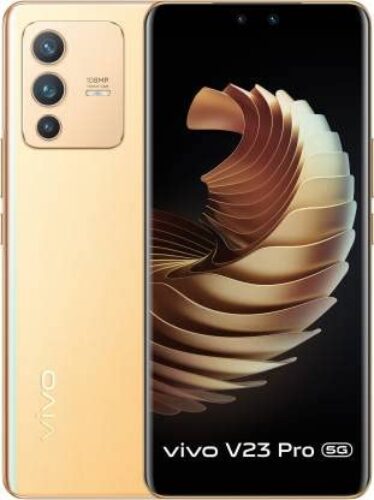 Vivo V23 Pro 5G Sunshine Gold, 8GB RAM, 128GB Storage